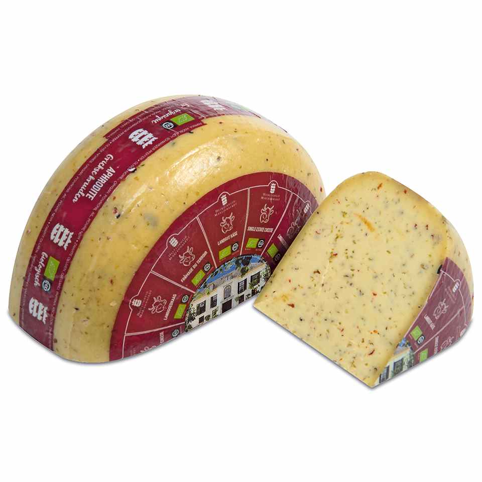 Aphrodite landgoedkaas 50+ van Mariënwaerdt, ongeveer 1 x  5kg